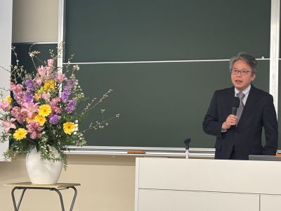 開会挨拶 細田 聡 副学長
